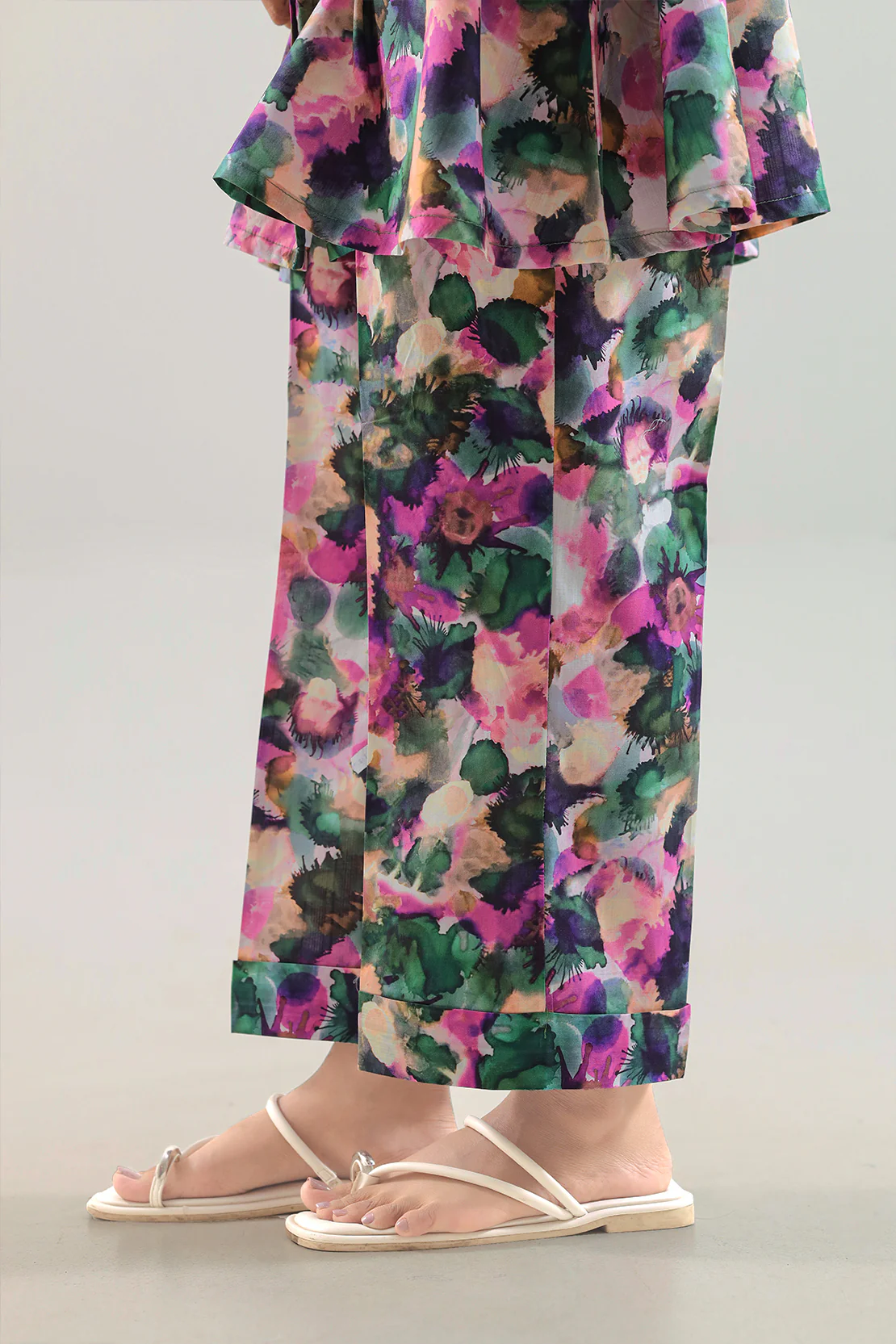 Printed Strip Lawn Stitched 2 Piece (Shirt/Trouser) - Image 5