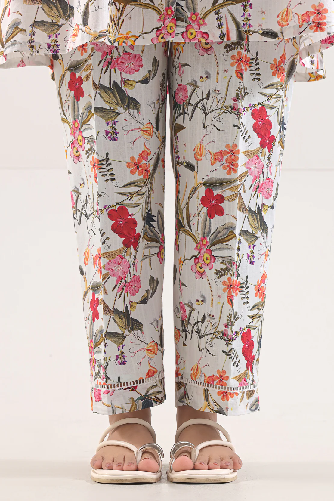 Printed Strip Lawn Stitched 2 Piece (Shirt/Trouser) - Image 5