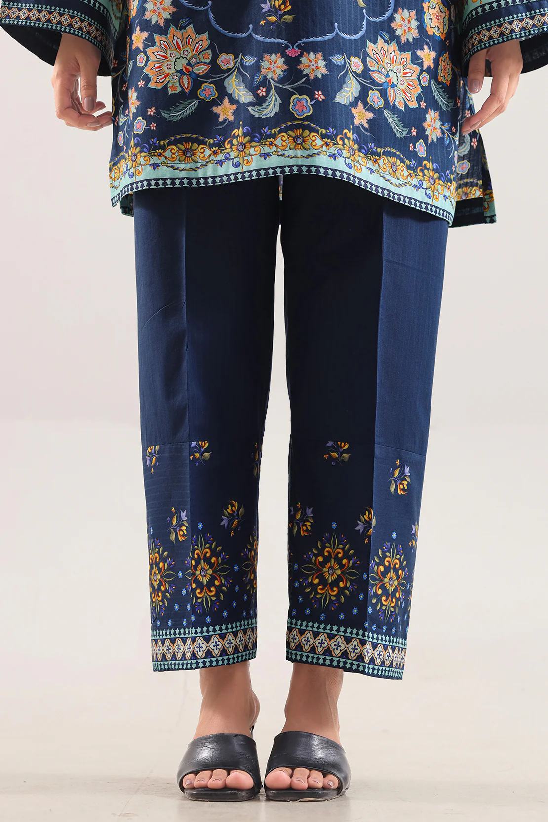 Printed Strip Lawn Stitched 2 Piece (Shirt/Trouser) - Image 5