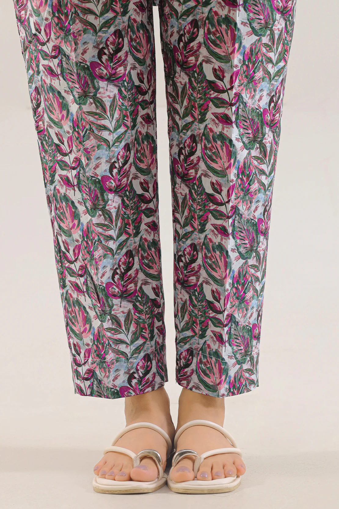 Printed Strip Lawn Stitched Shirt - Image 5