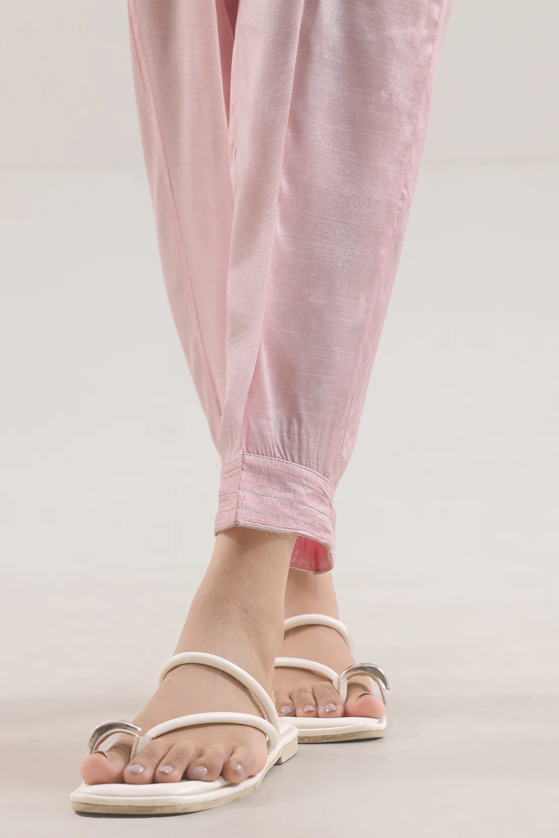 Raw Silk Dyed Pant - Image 3