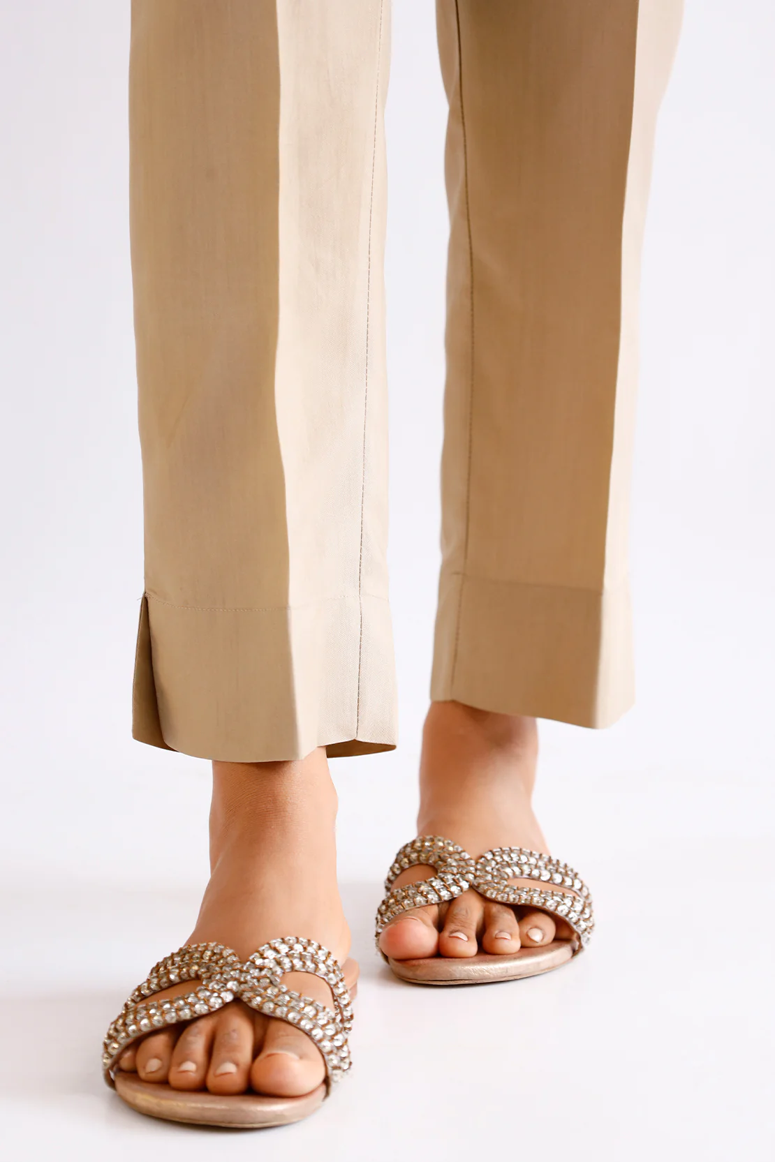 Raw Silk Dyed Pant - Image 3