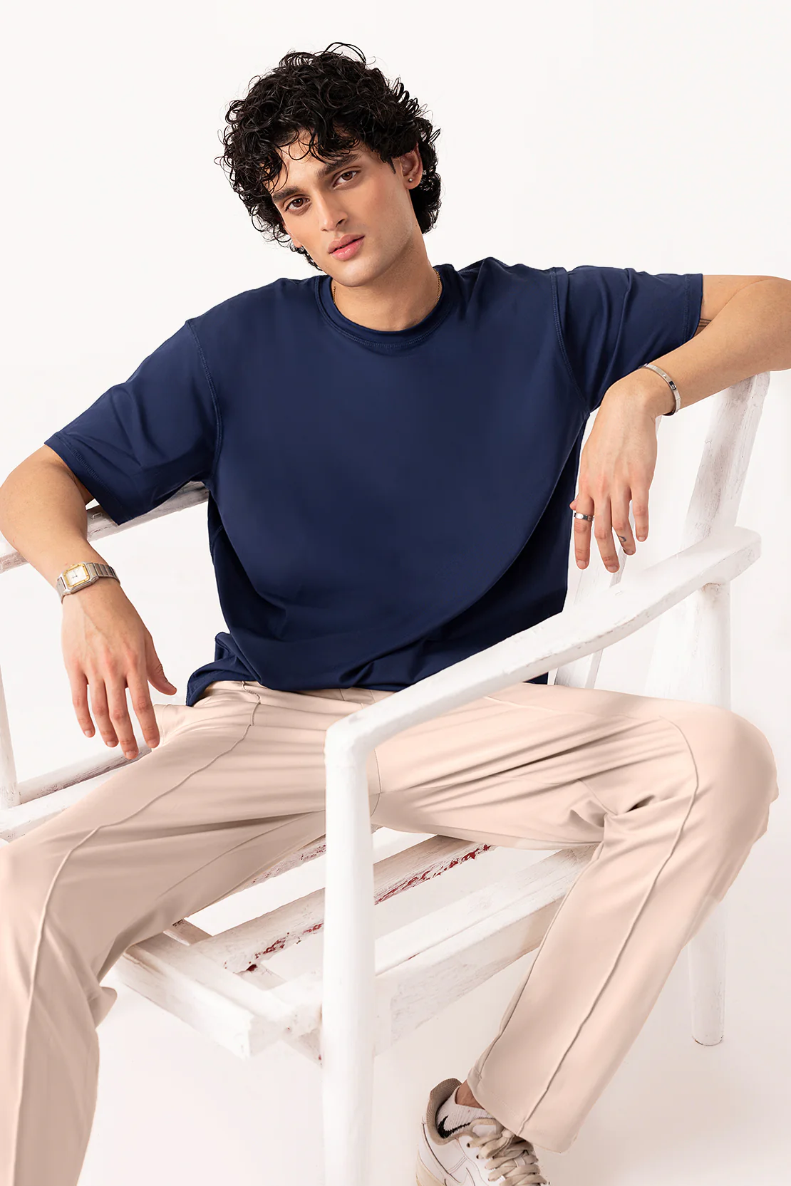 Relaxed Drawstring Trousers - Image 3