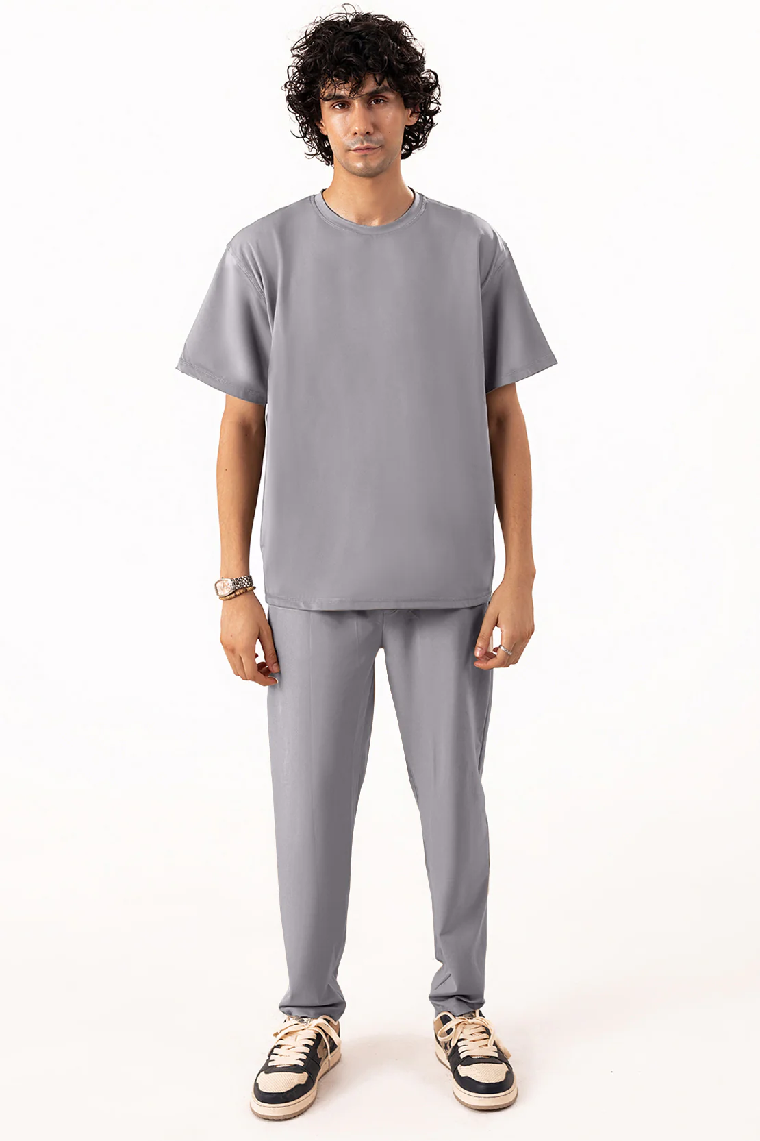 Relaxed Drawstring Trousers