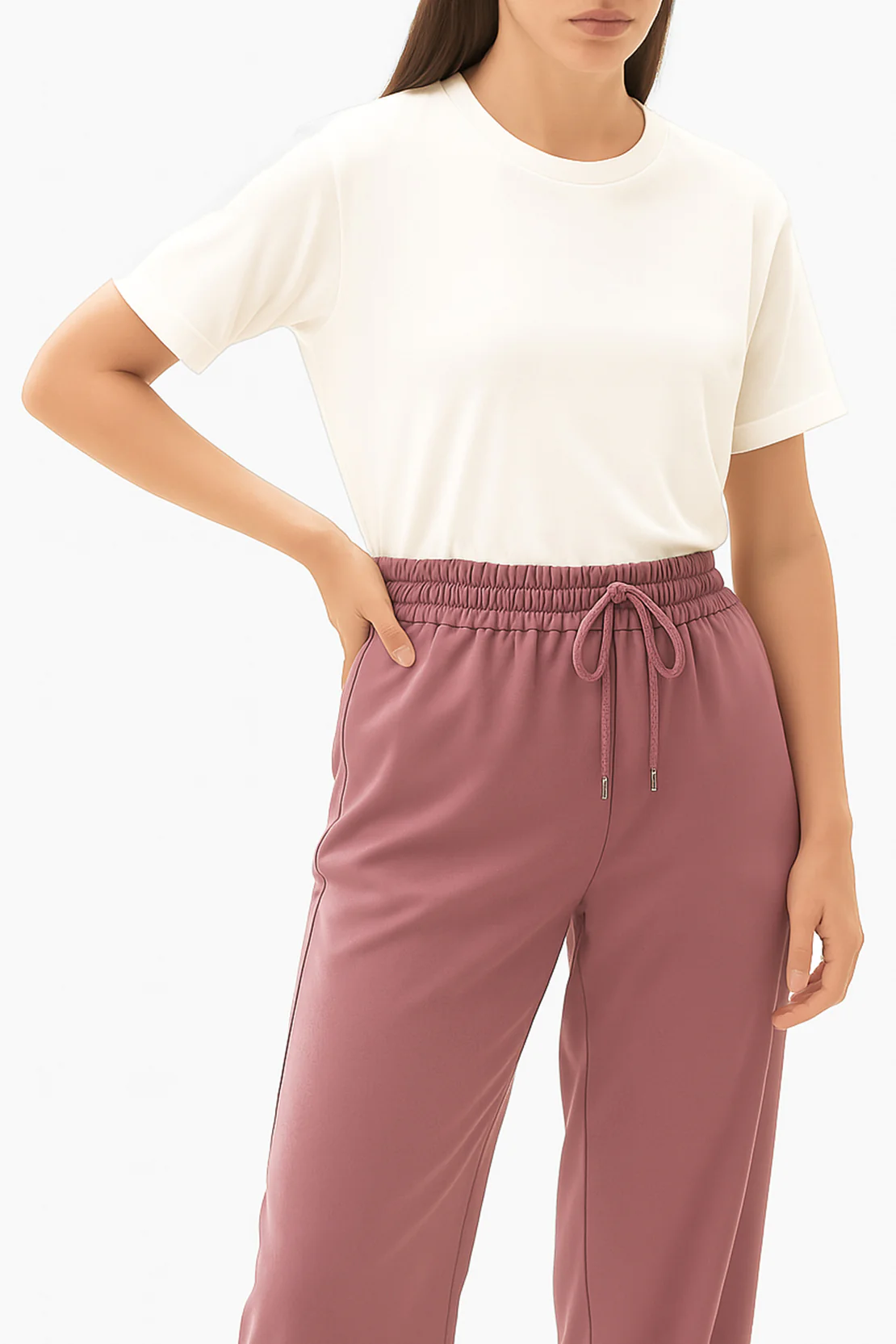 Relaxed Drawstring Trousers - Image 4