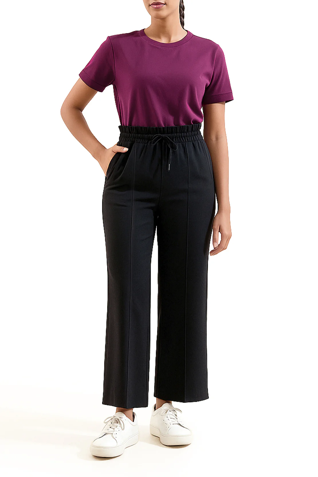 Relaxed Drawstring Trousers - Image 3