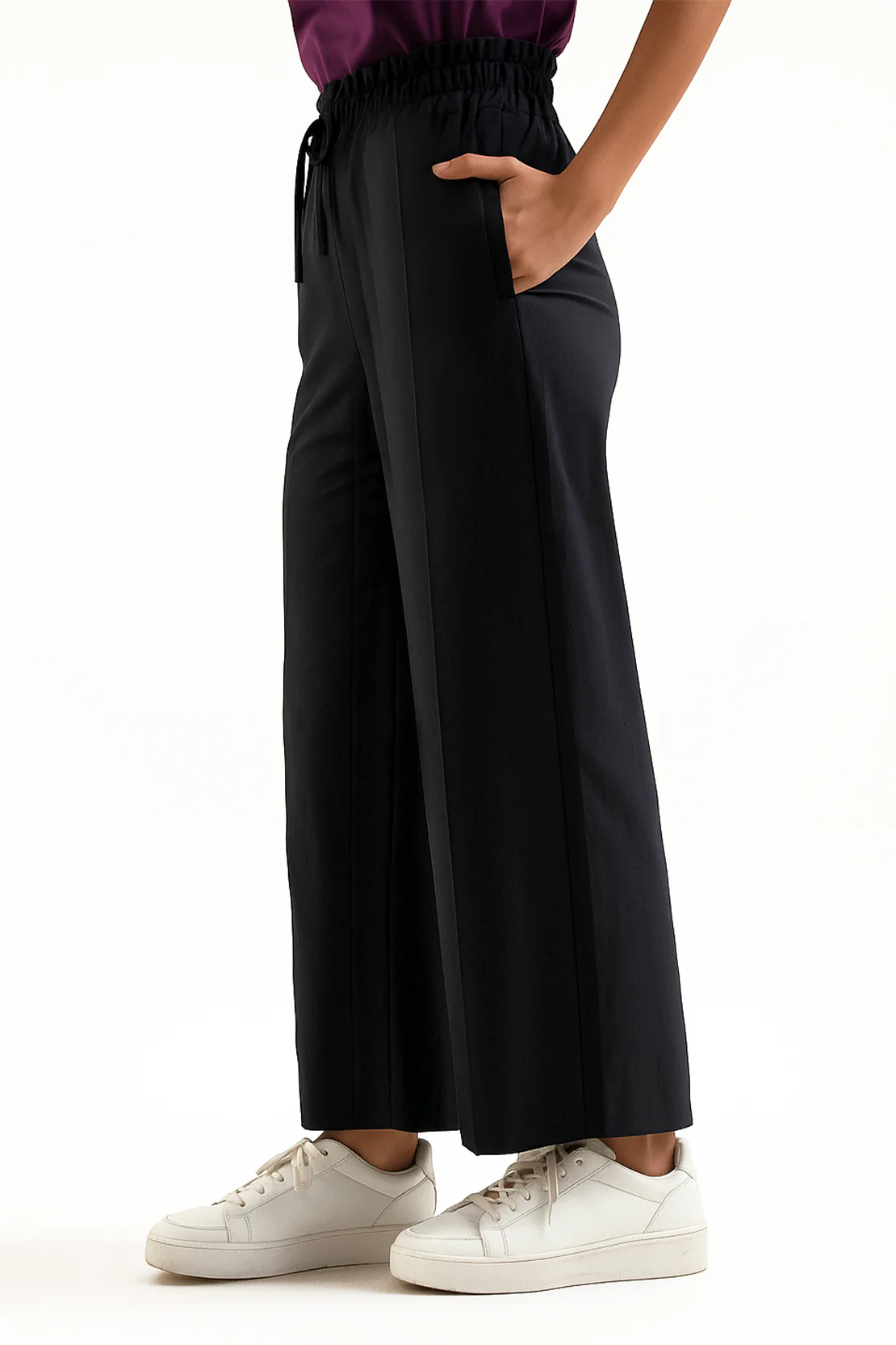 Relaxed Drawstring Trousers - Image 4