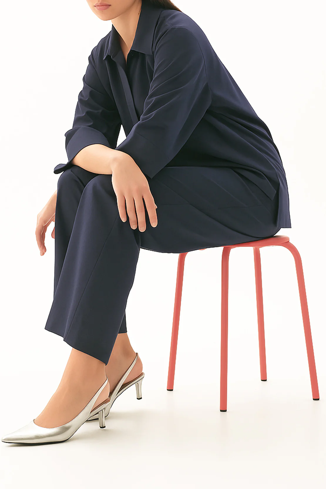 Relaxed Silky Co-Ord Set - Image 2