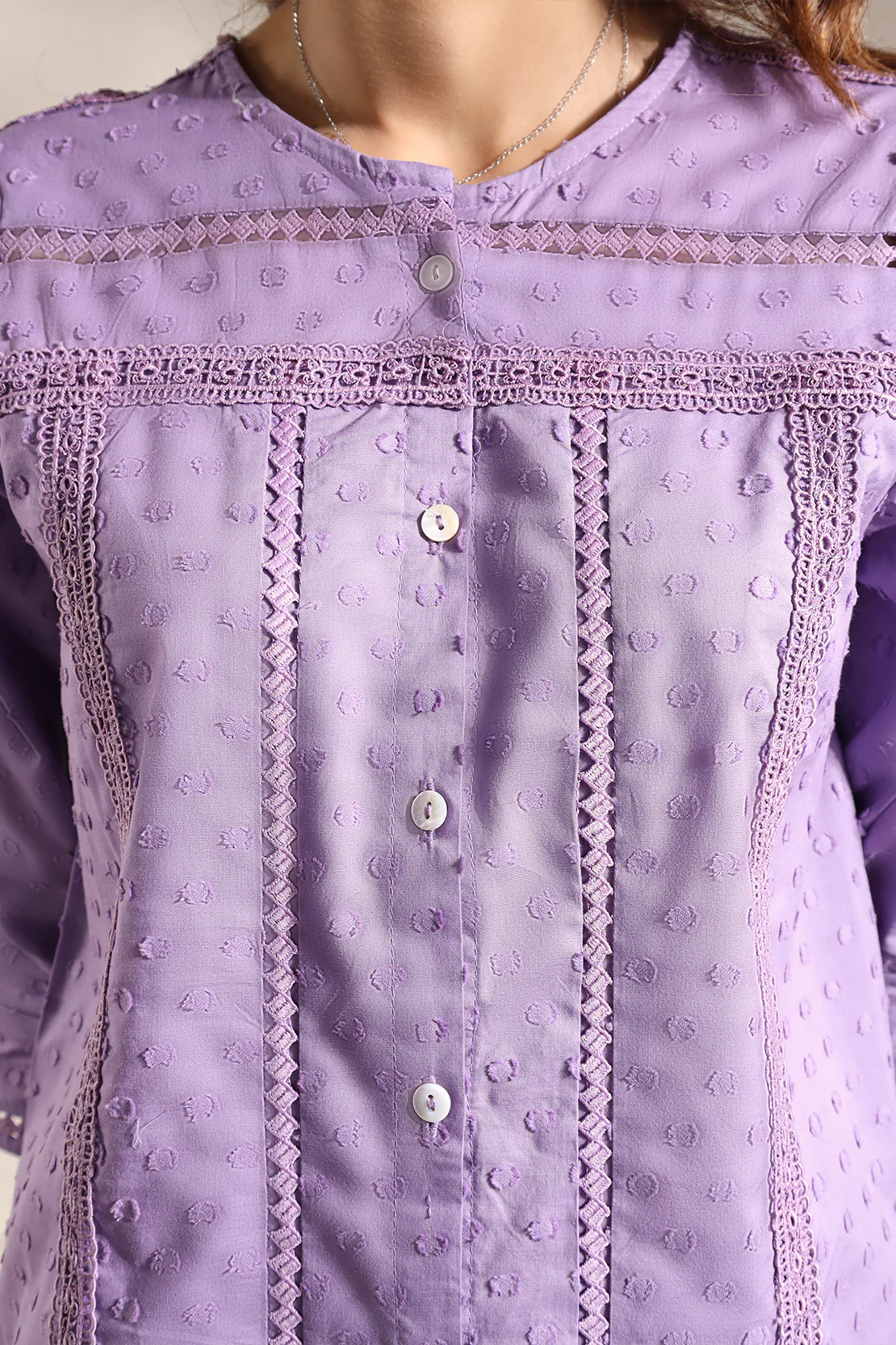 Reverse Jacquard Stitched 2 Piece (Shirt/Trouser) - Image 7