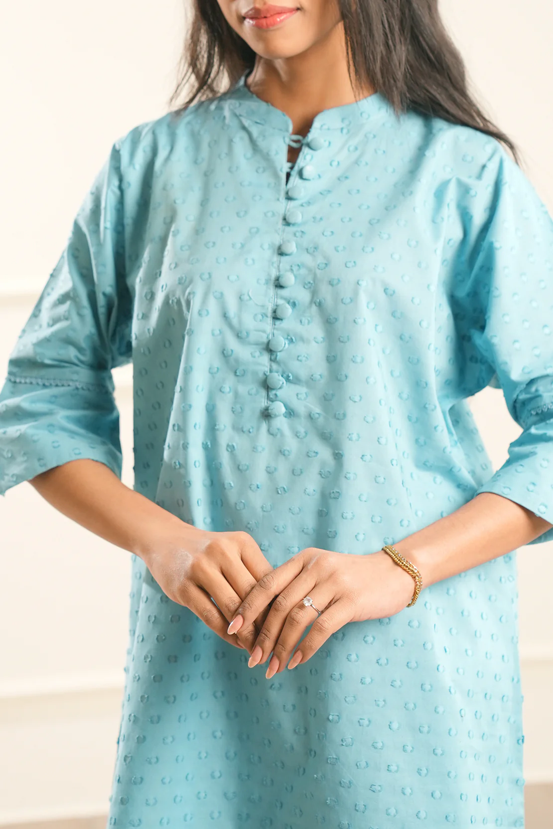 Reverse Jacquard Stitched 2 Piece (Shirt/Trouser) - Image 3