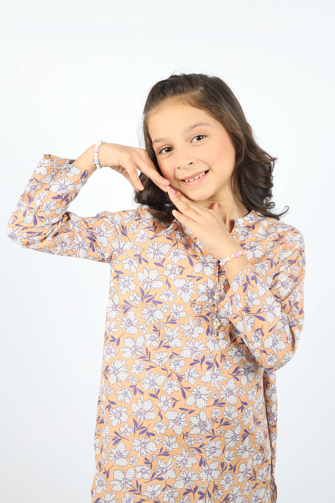 SAYA's Printed Lawn Stitched For Mom And Daughter - Image 4