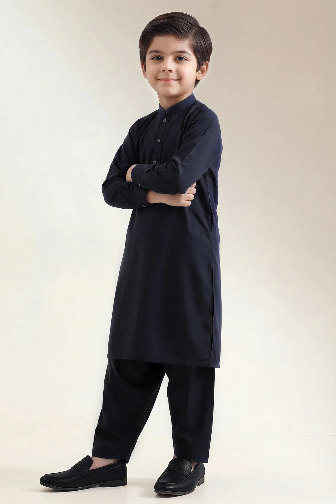 SAYA's Solid Wash N Wear Stitched For Dad And Me - Image 8