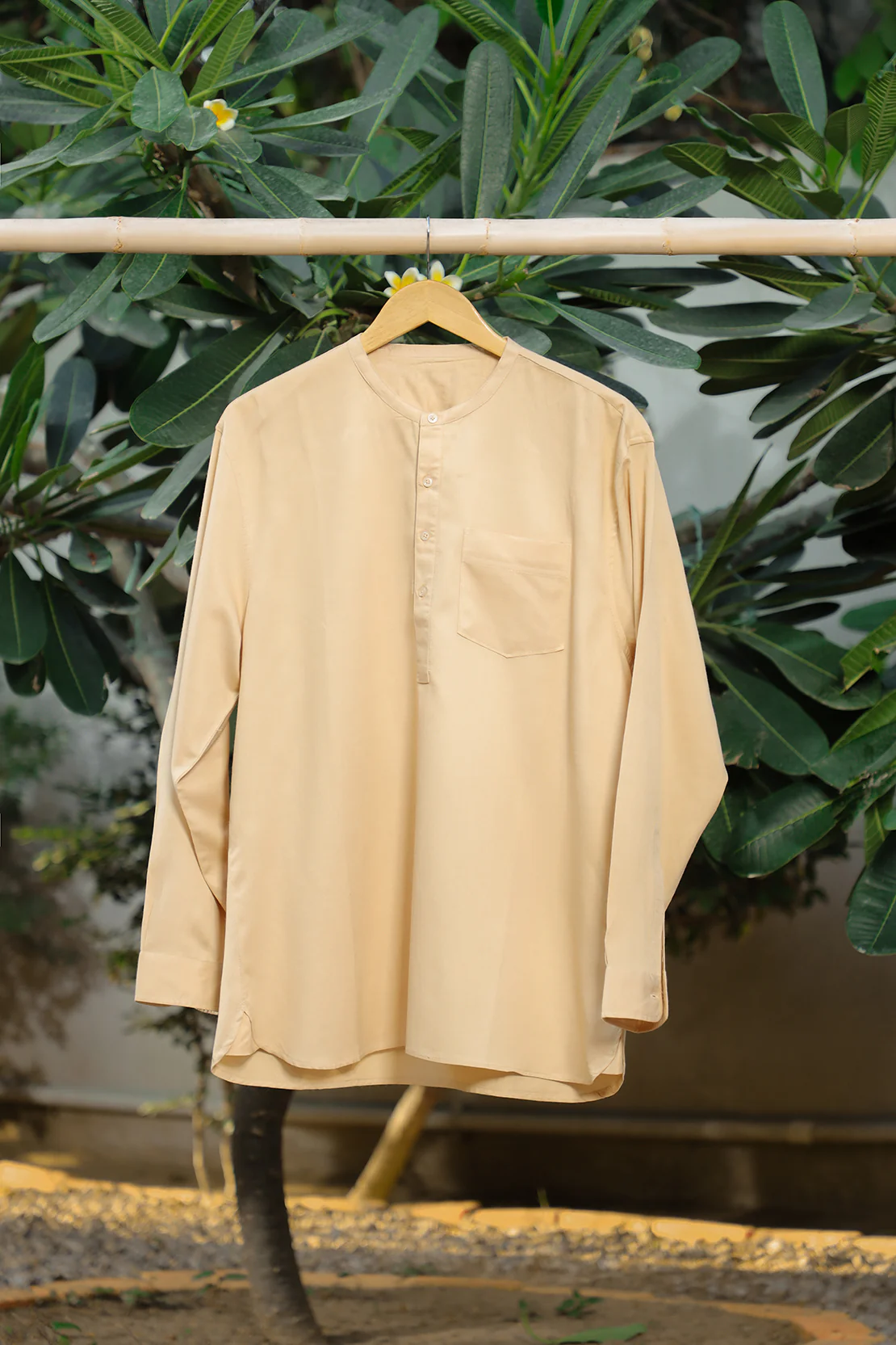Smart Unisex Soft Textured Stitched Shirt - Image 5