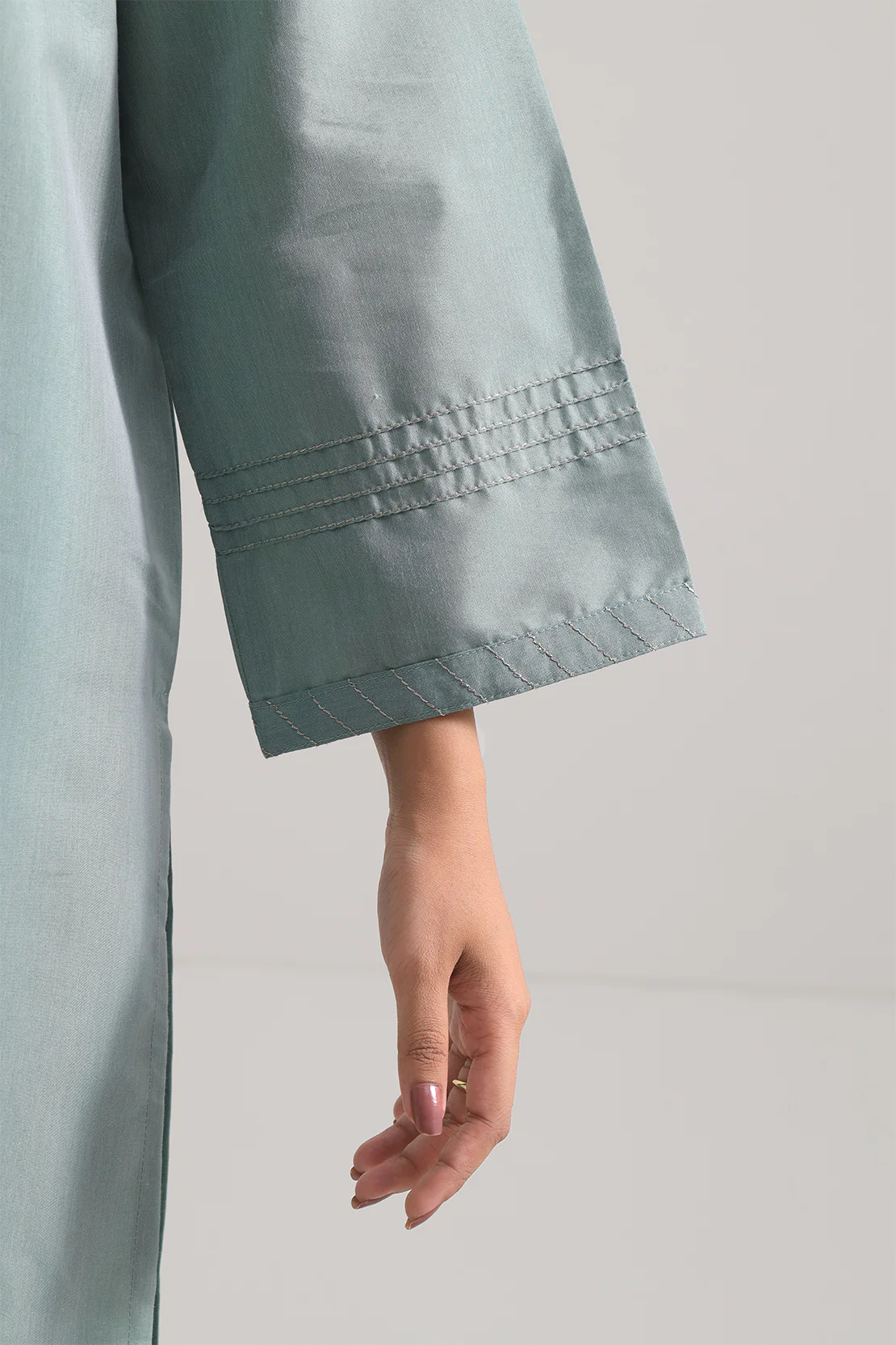 Solid Cotton Stitched 2 Piece (Shirt/Trouser) - Image 5