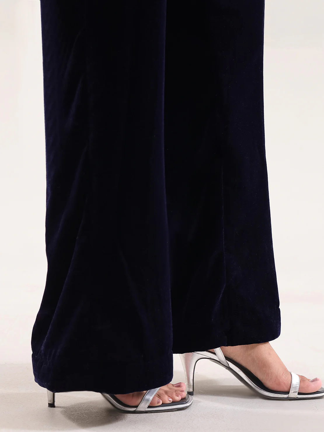 Solid Embroidered Velvet Stitched (Shirt/Trouser) - Image 7