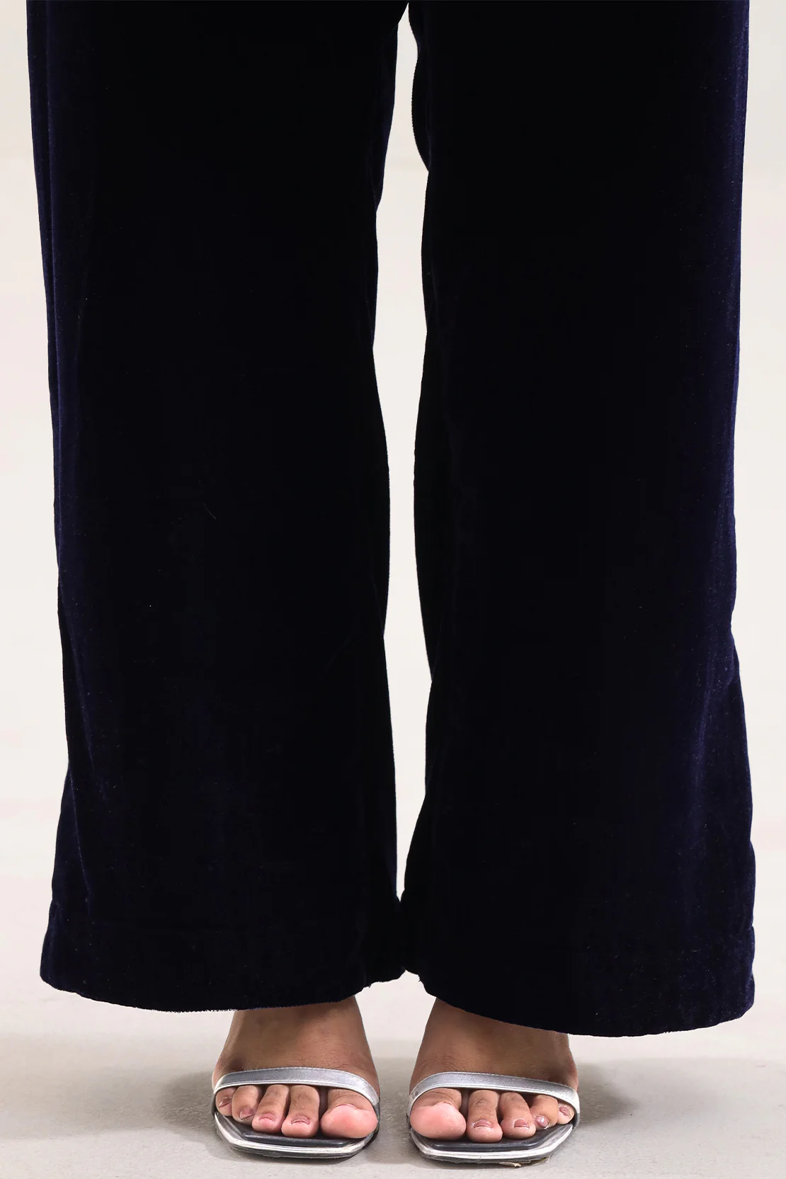 Solid Embroidered Velvet Stitched (Shirt/Trouser) - Image 8