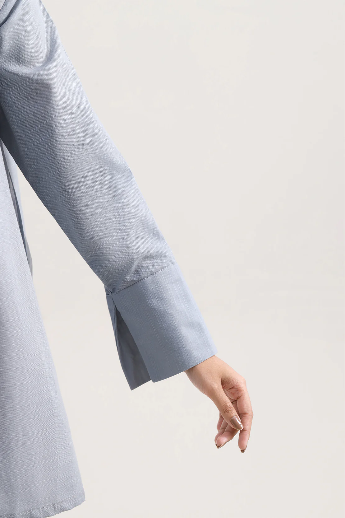 Solid Khaddar Stitched 2 Piece (Shirt/Trouser) - Image 4