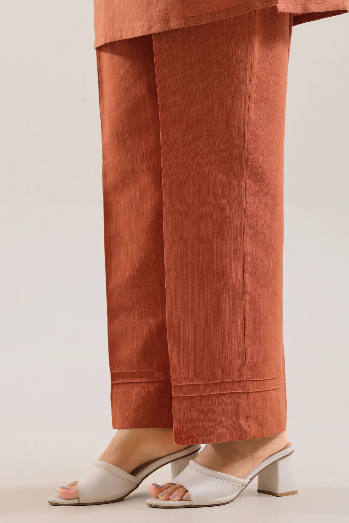 Solid Soft Raw Silk Stitched 2 Piece (Shirt/Trouser) - Image 5