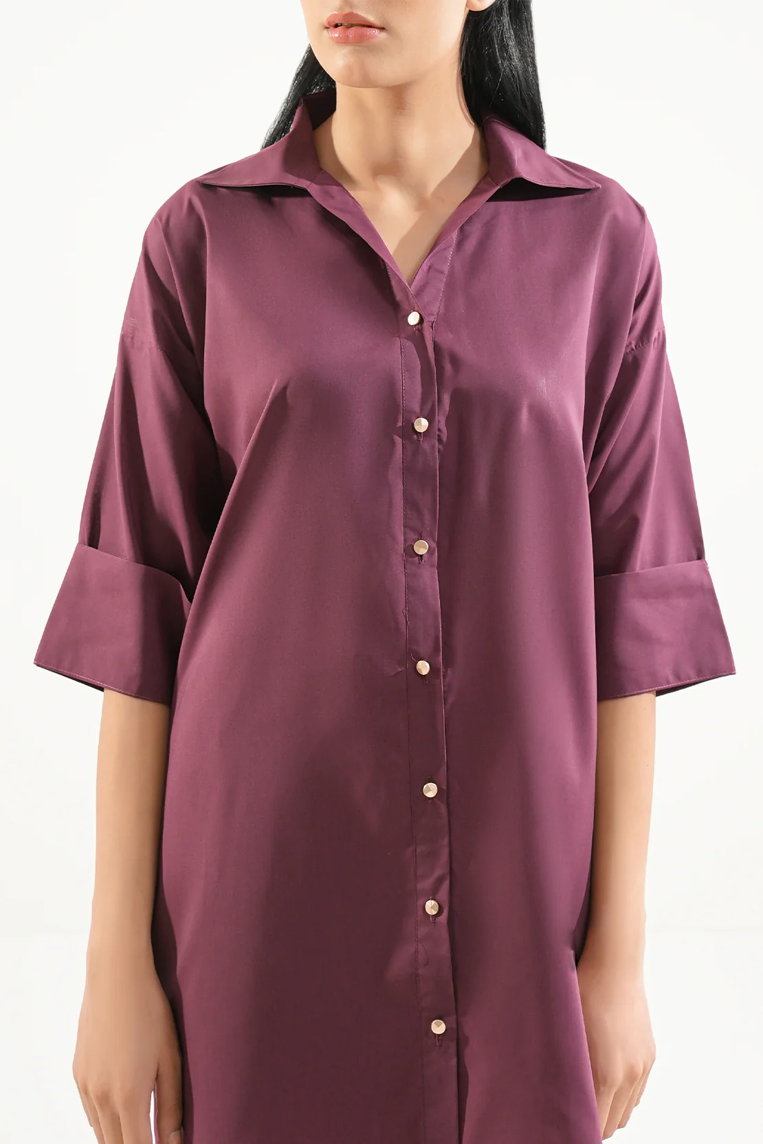 Solid Easy Care Fabric Stitched 2 Piece (Shirt/Trouser) - Image 4