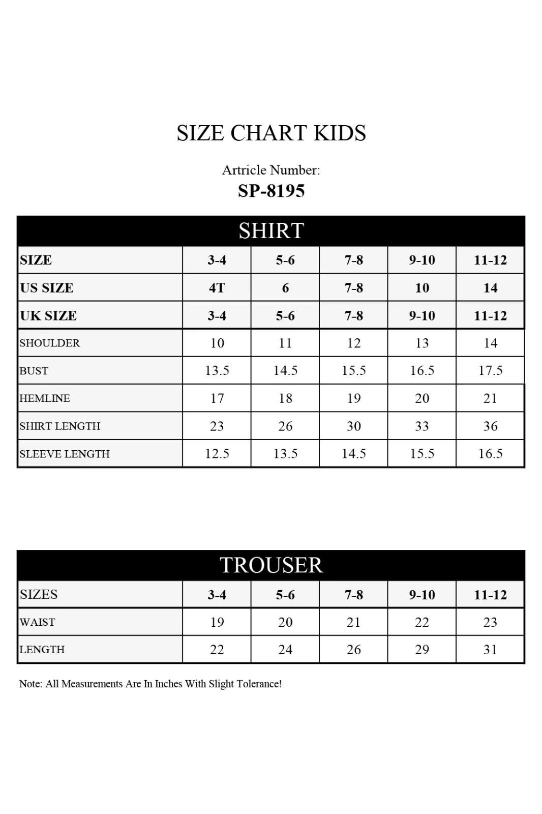 Stitched Cotton Jacquard Shirt/Trouser For Kids - Image 6