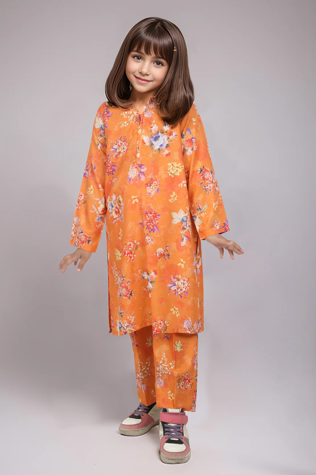 Stitched Karandi Shirt/trouser For Kids - Image 2