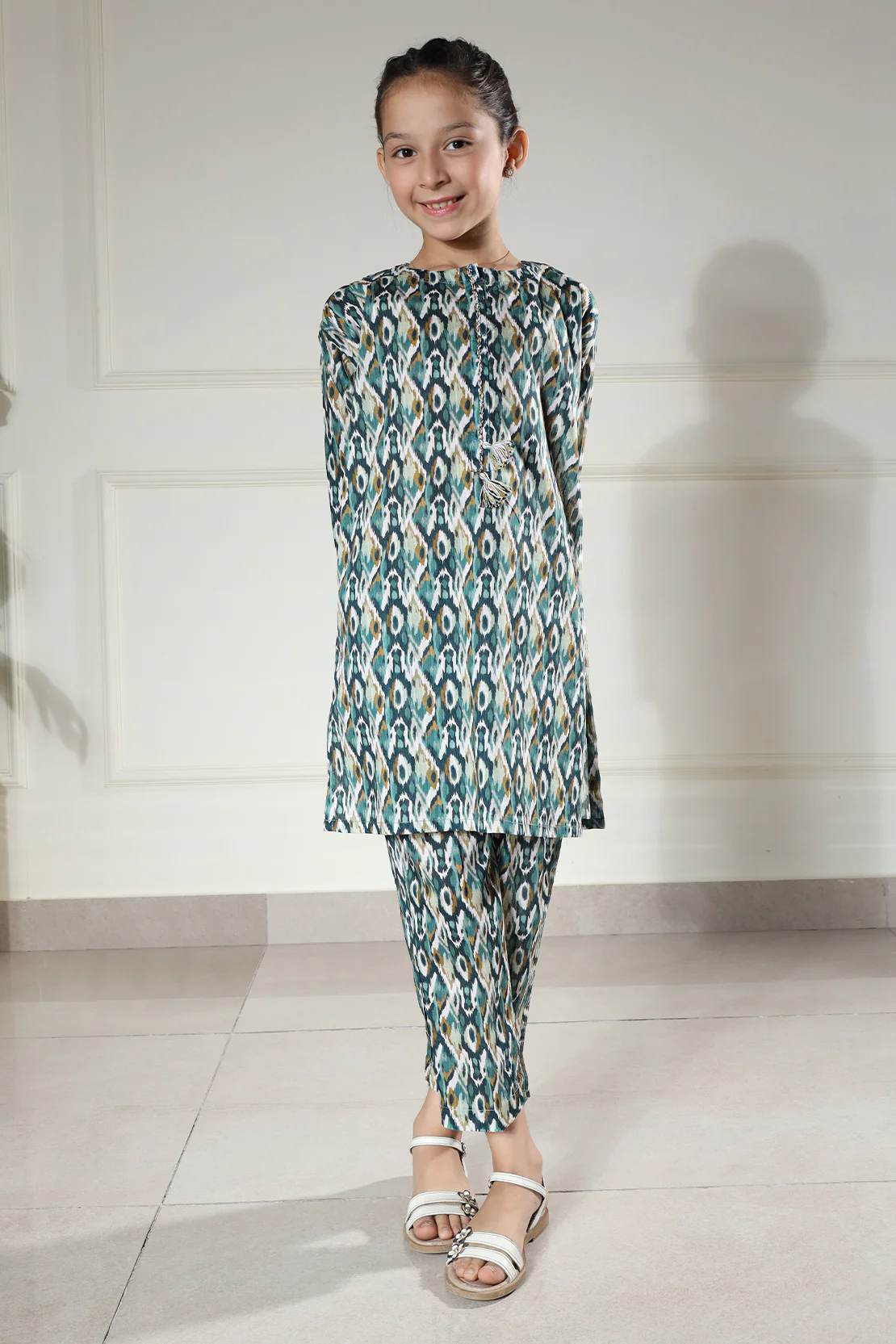 Stitched Lawn 2 Piece (Shirt/Trouser) - Image 2