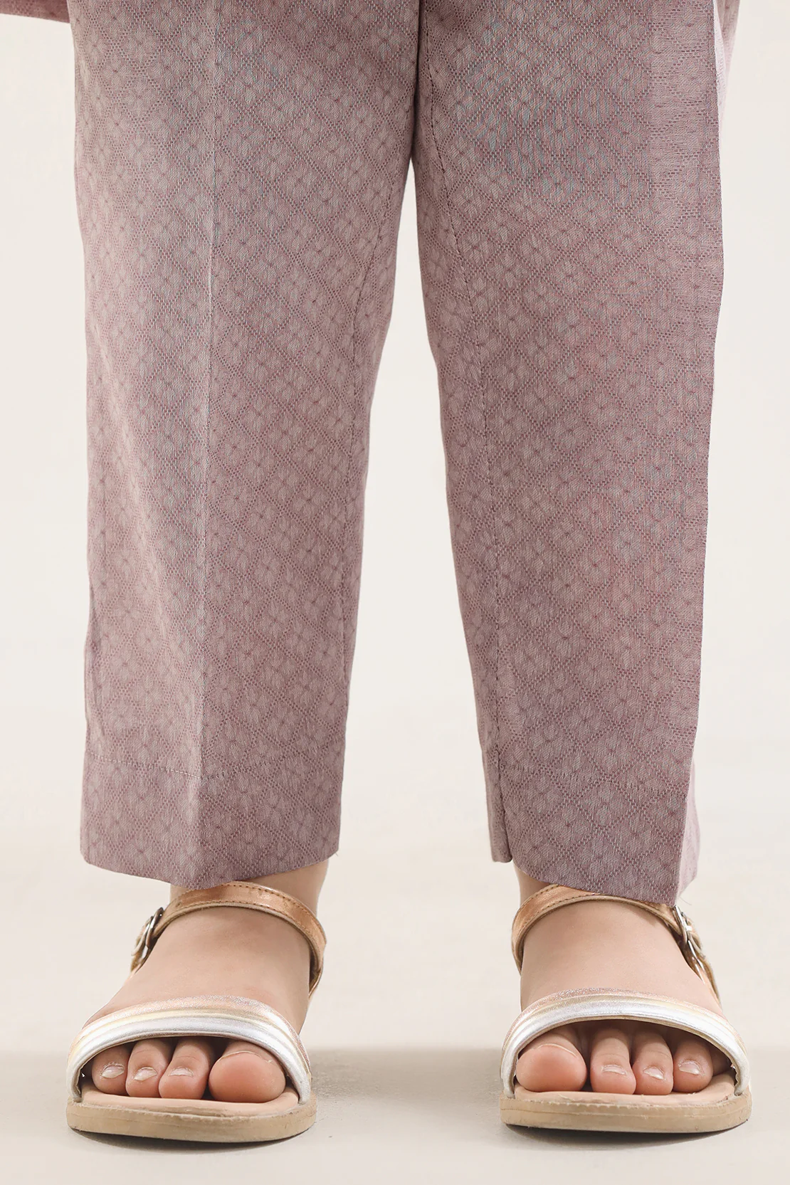 Stitched Lawn Jacquard Shirt/Trouser For Kids - Image 5
