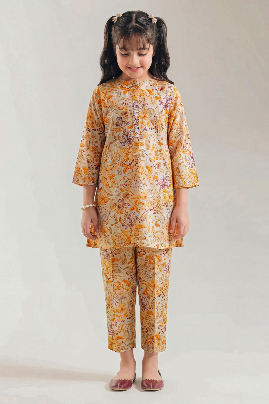 Stitched Lawn Shirt For Kids - Image 3