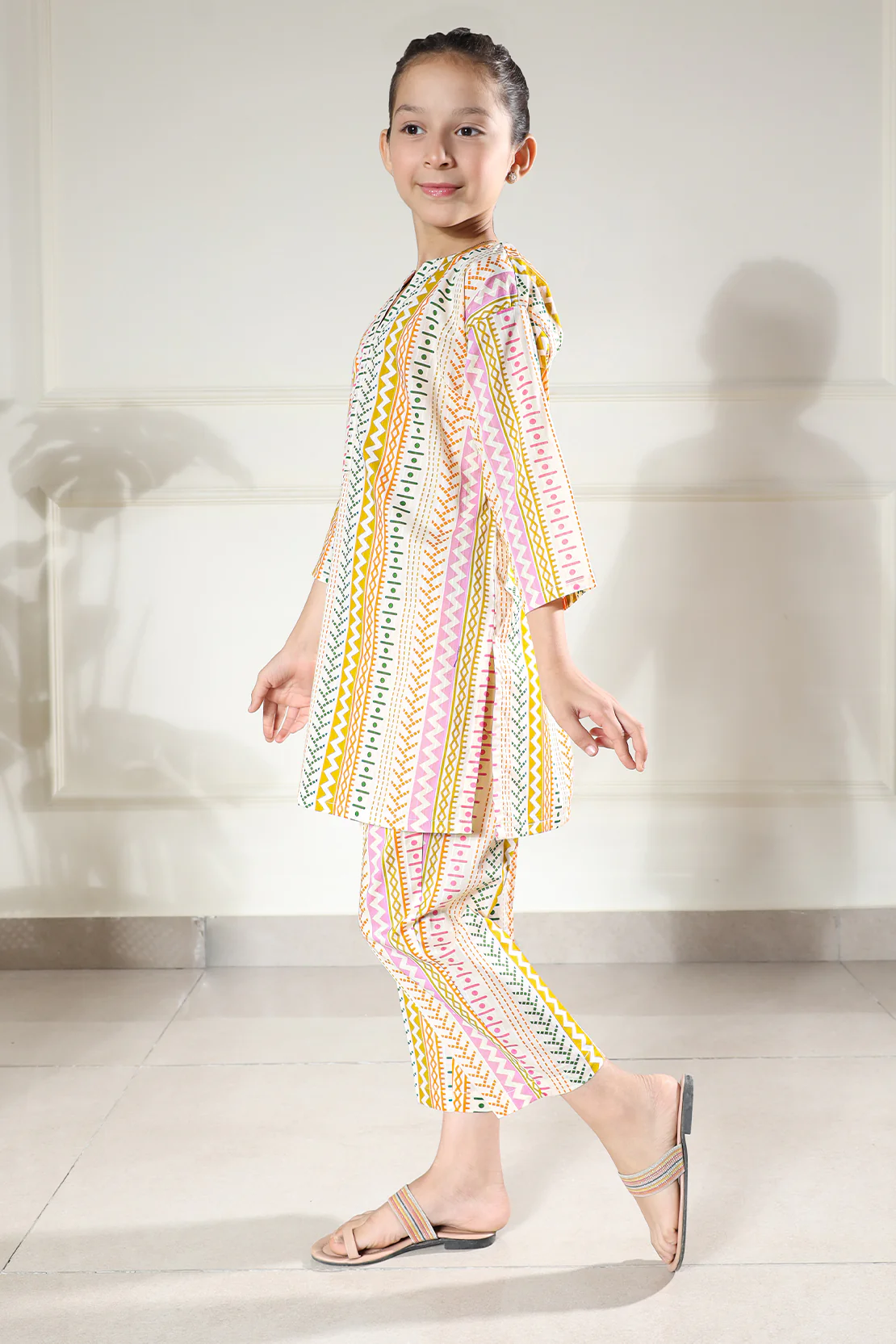 Stitched Lawn 2 Piece (Shirt/Trouser) For Kids - Image 5