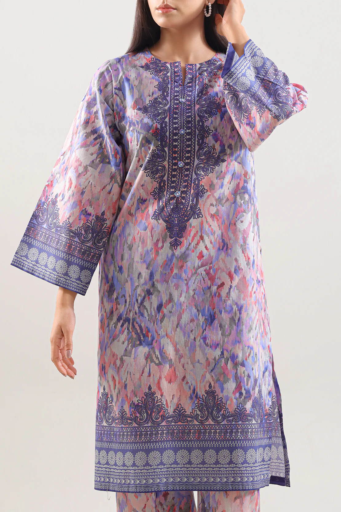 Stitched Lawn Suit – Printed (2PC Or Shirt) - Image 2