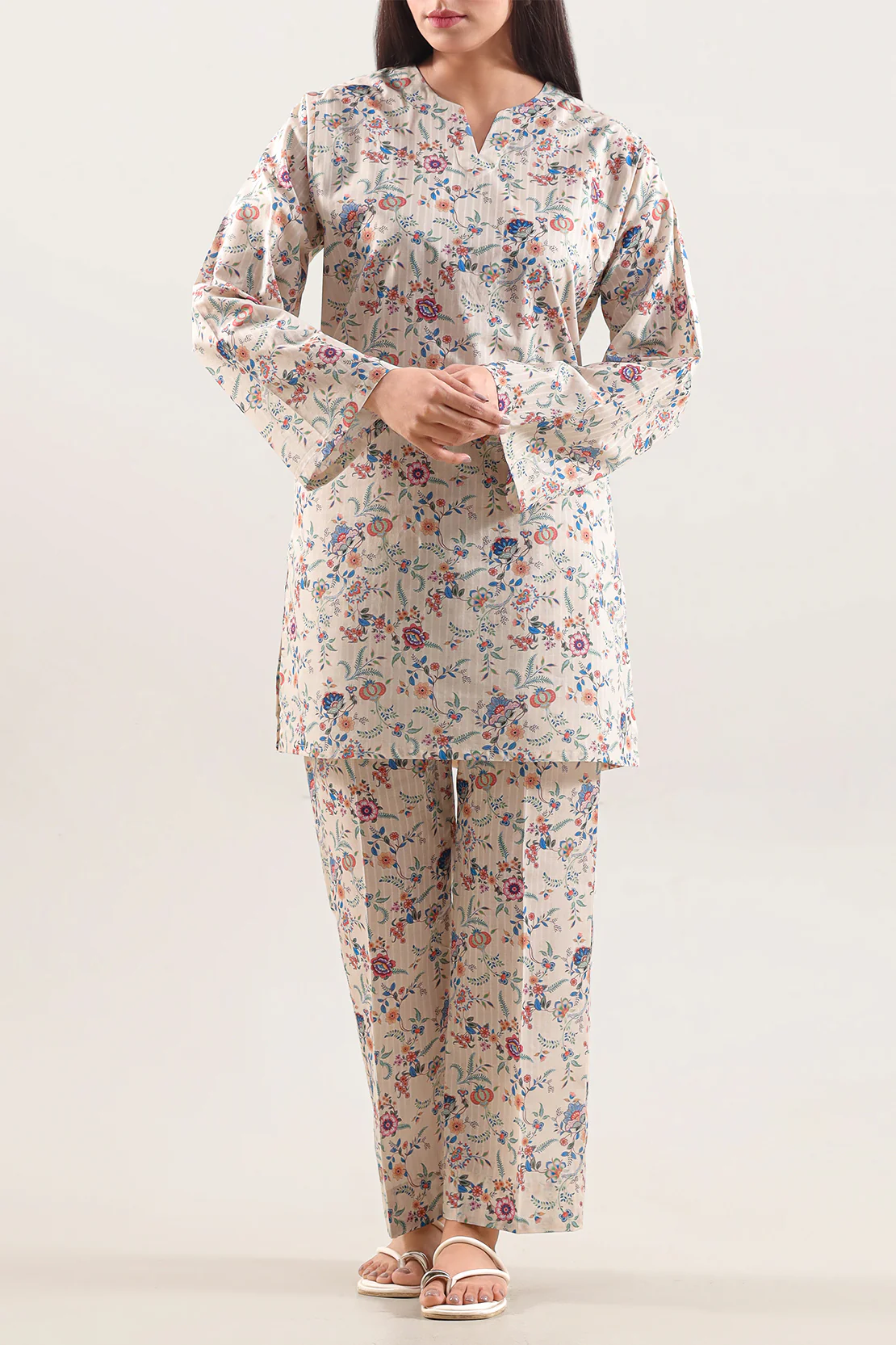 Stitched Lawn Suit – Printed (2PC Or Shirt) - Image 2