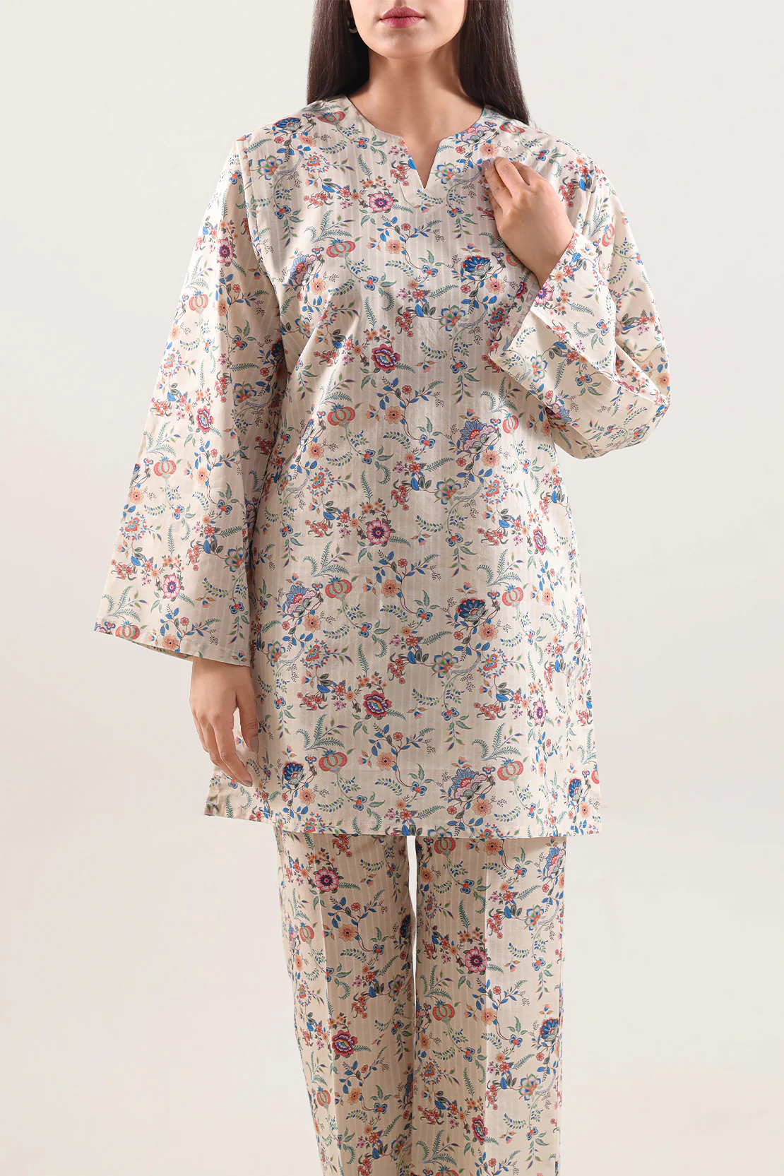 Stitched Lawn Suit – Printed (2PC Or Shirt) - Image 3