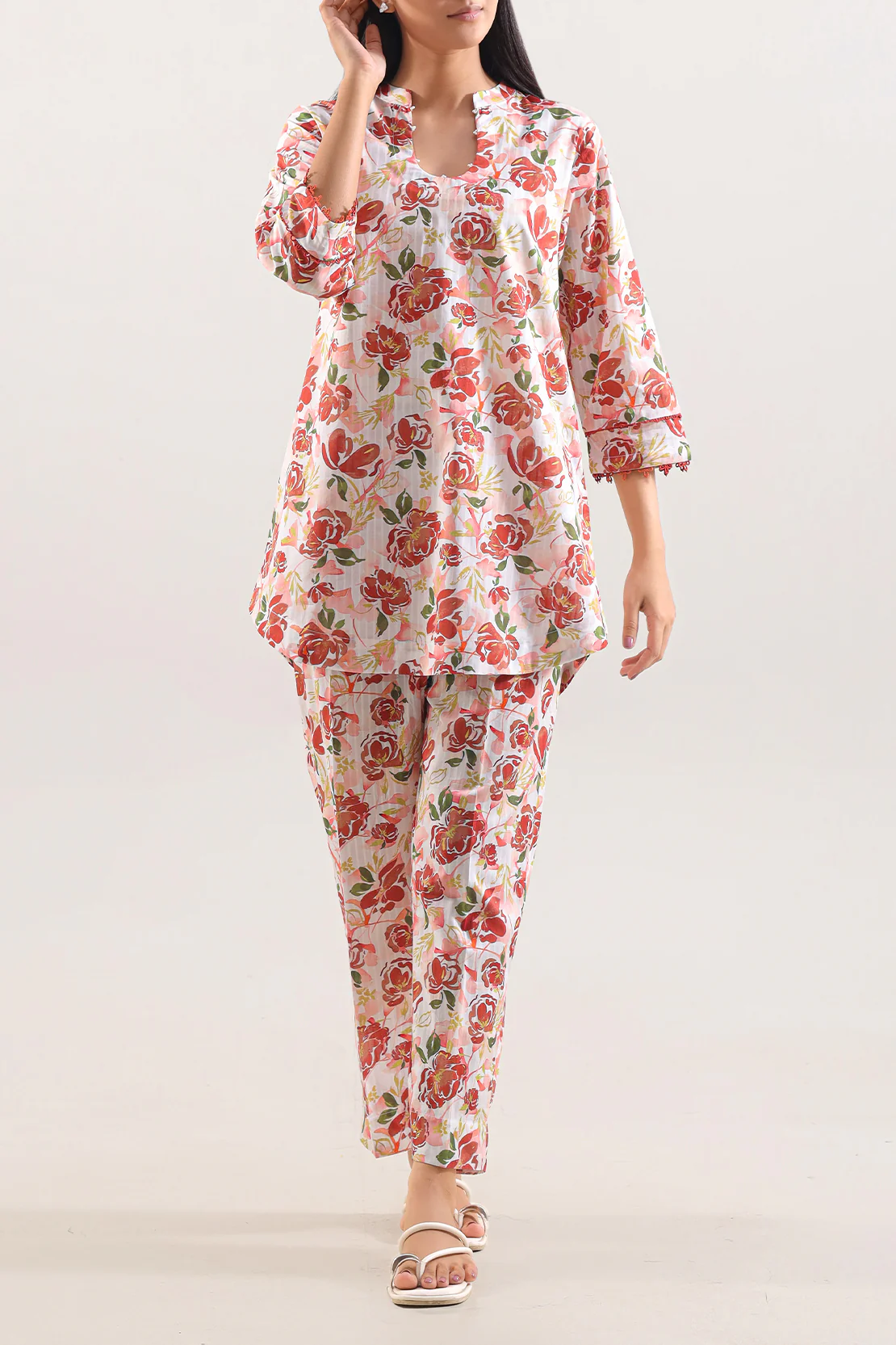 Stitched Lawn Suit – Printed (2PC Or Shirt) - Image 3