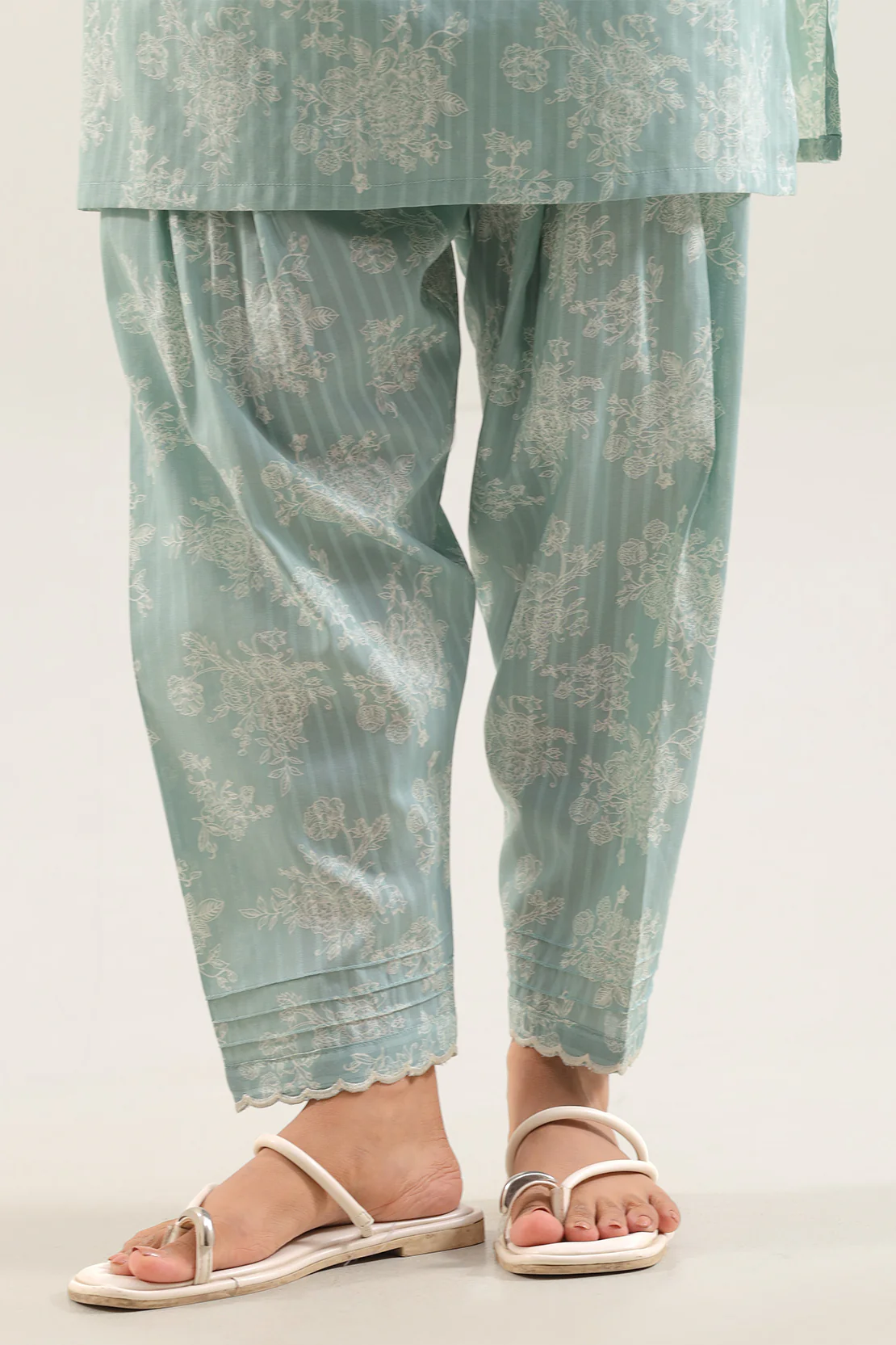 Stitched Printed Embroidered Lawn 2 Piece (Shirt/Trouser) - Image 6