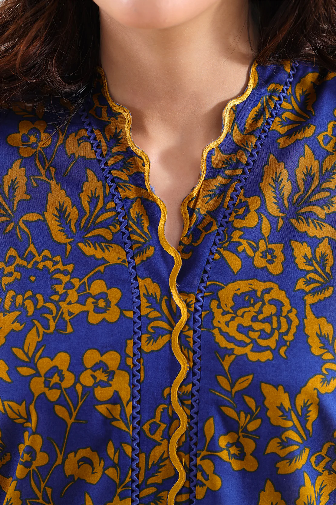 Stitched Printed Embroidered Lawn 2 Piece (Shirt/Trouser) - Image 5