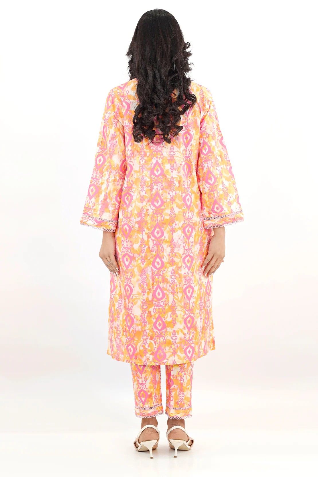 Stitched Self Jacquard 2 Piece (Shirt/Trouser) - Image 2