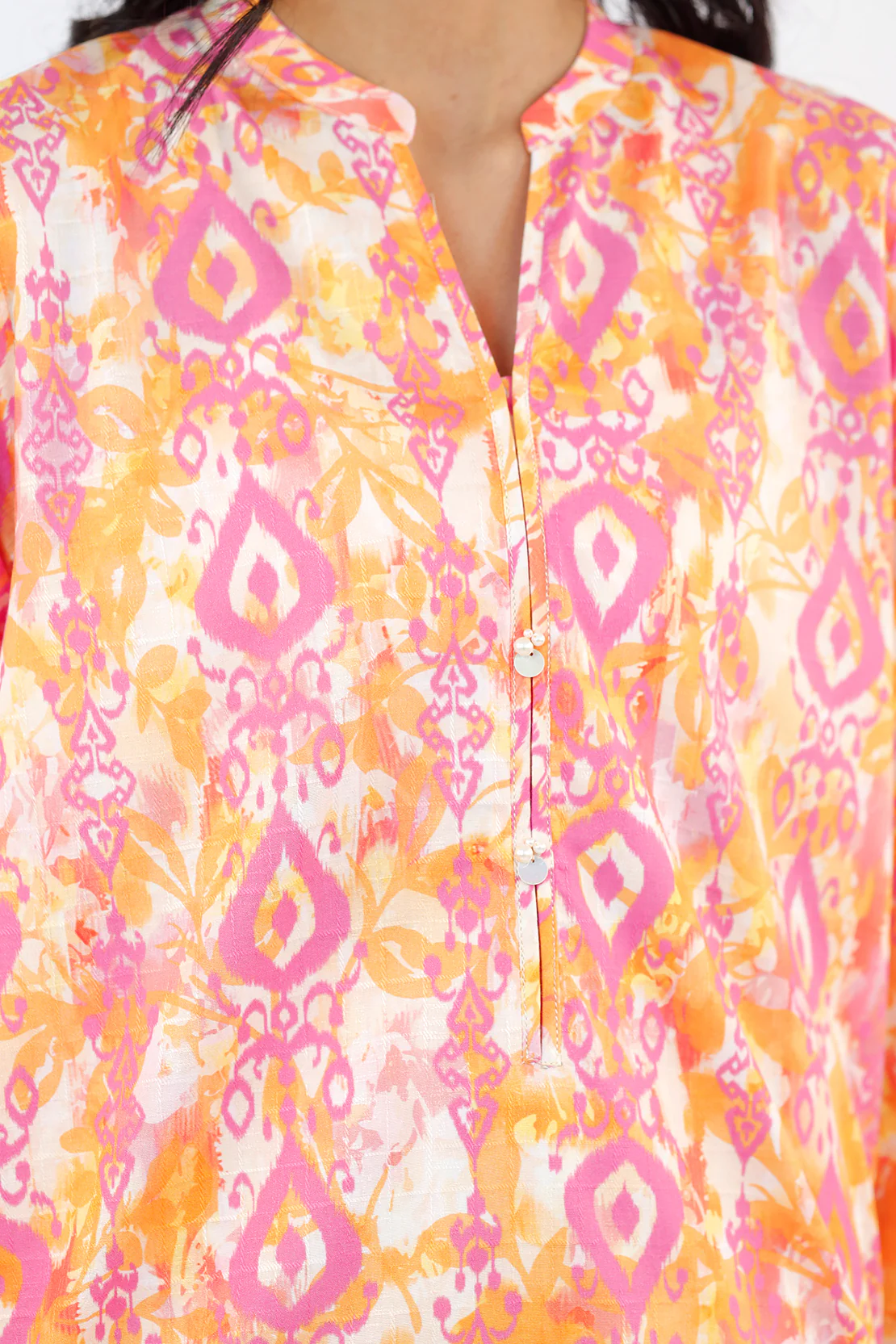 Stitched Self Jacquard 2 Piece (Shirt/Trouser) - Image 5