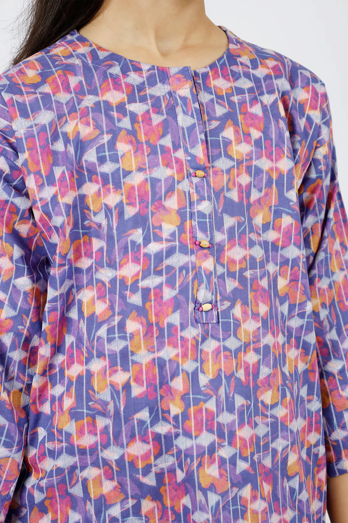 Stitched Self Jacquard Shirt/Trouser For Kids - Image 6