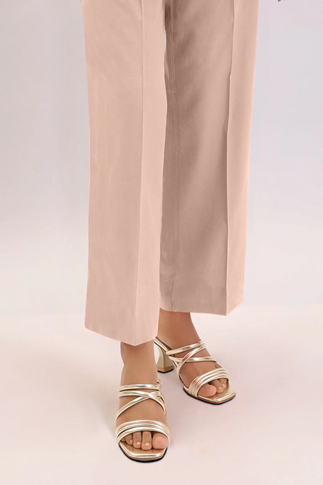 Unstitched Cotton Dyed Trouser Fabric