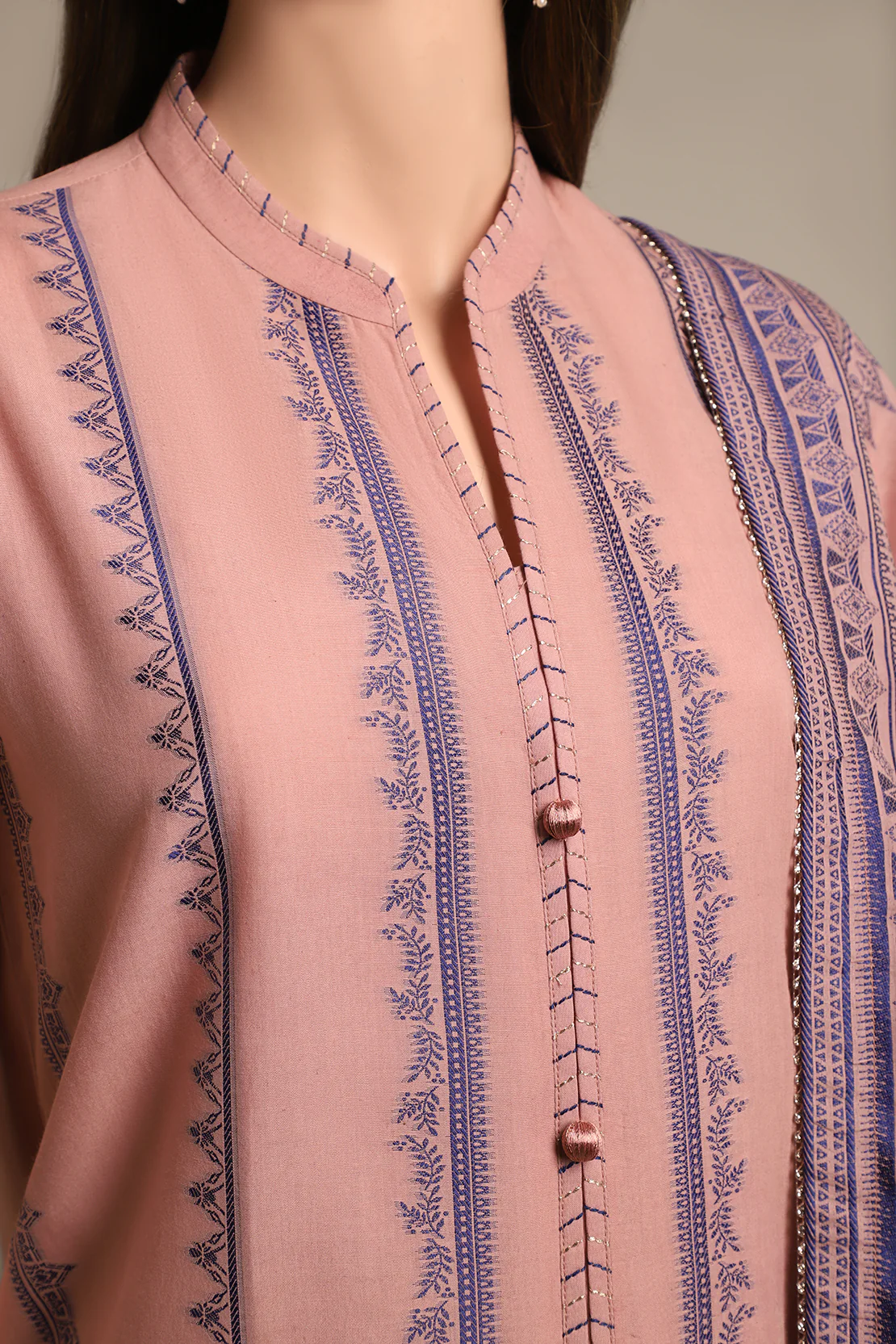 Unstitched Jacquard Cotton 3 Piece - Image 3