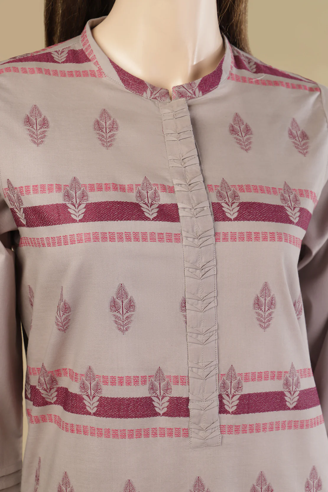 Unstitched Jacquard Cotton 3 Piece - Image 3
