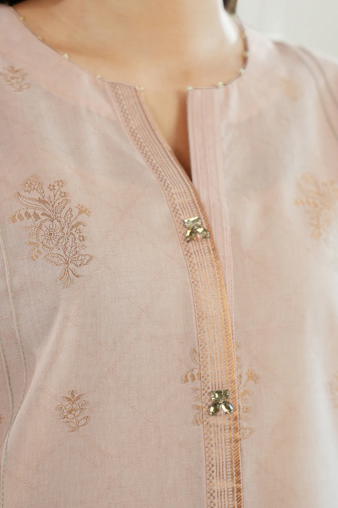 Unstitched Jacquard Cotton 3 Piece - Image 3