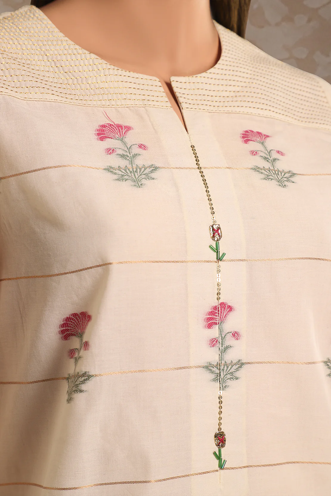 Unstitched Jacquard Cotton 3 Piece - Image 3