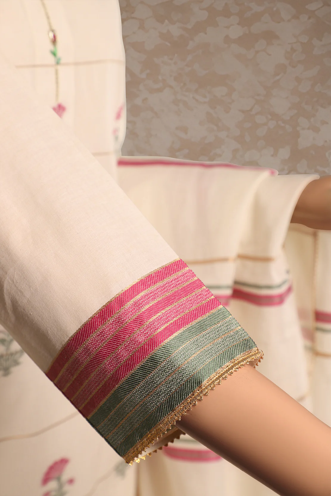 Unstitched Jacquard Cotton 3 Piece - Image 4