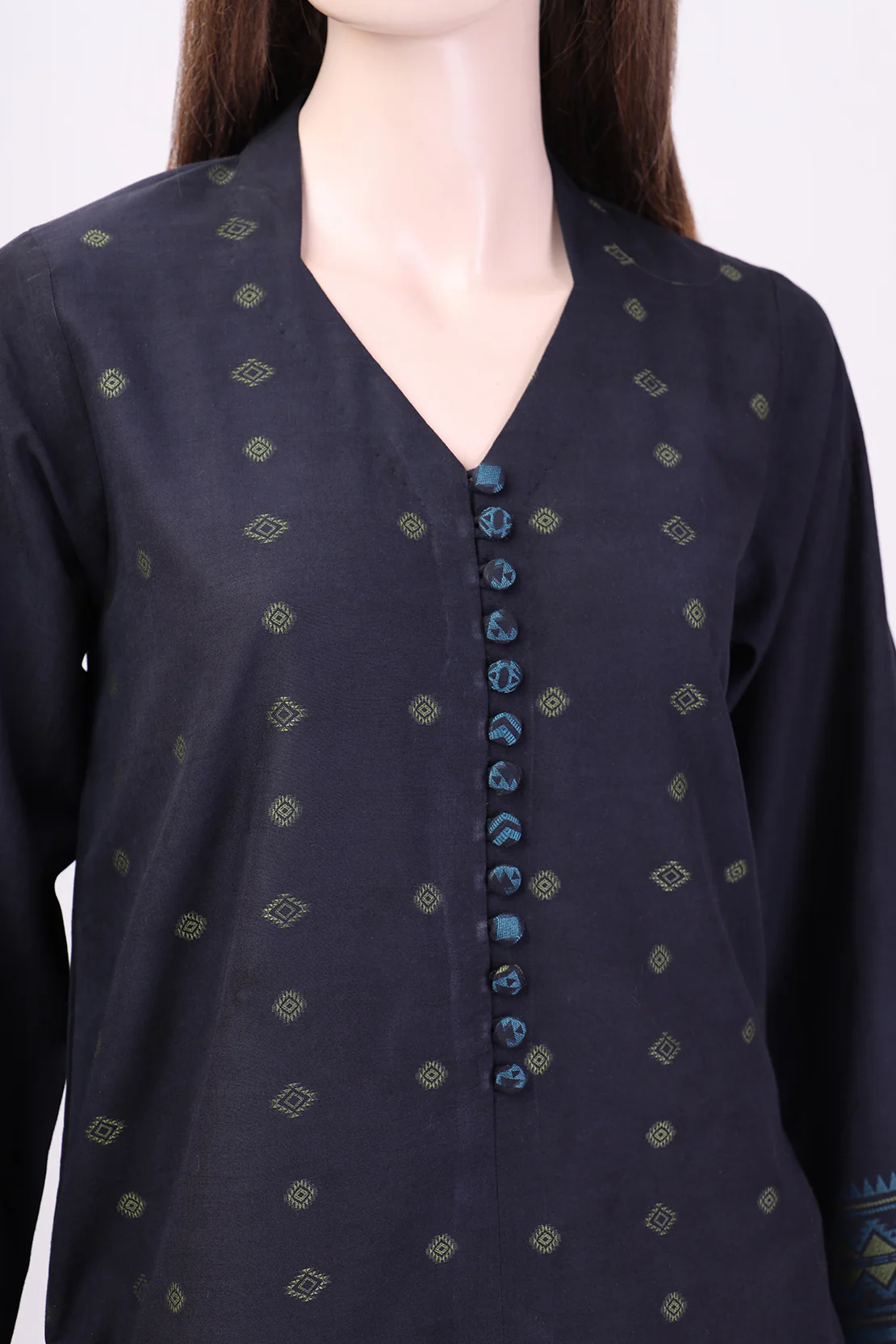 Unstitched Jacquard Cotton 3 Piece - Image 4