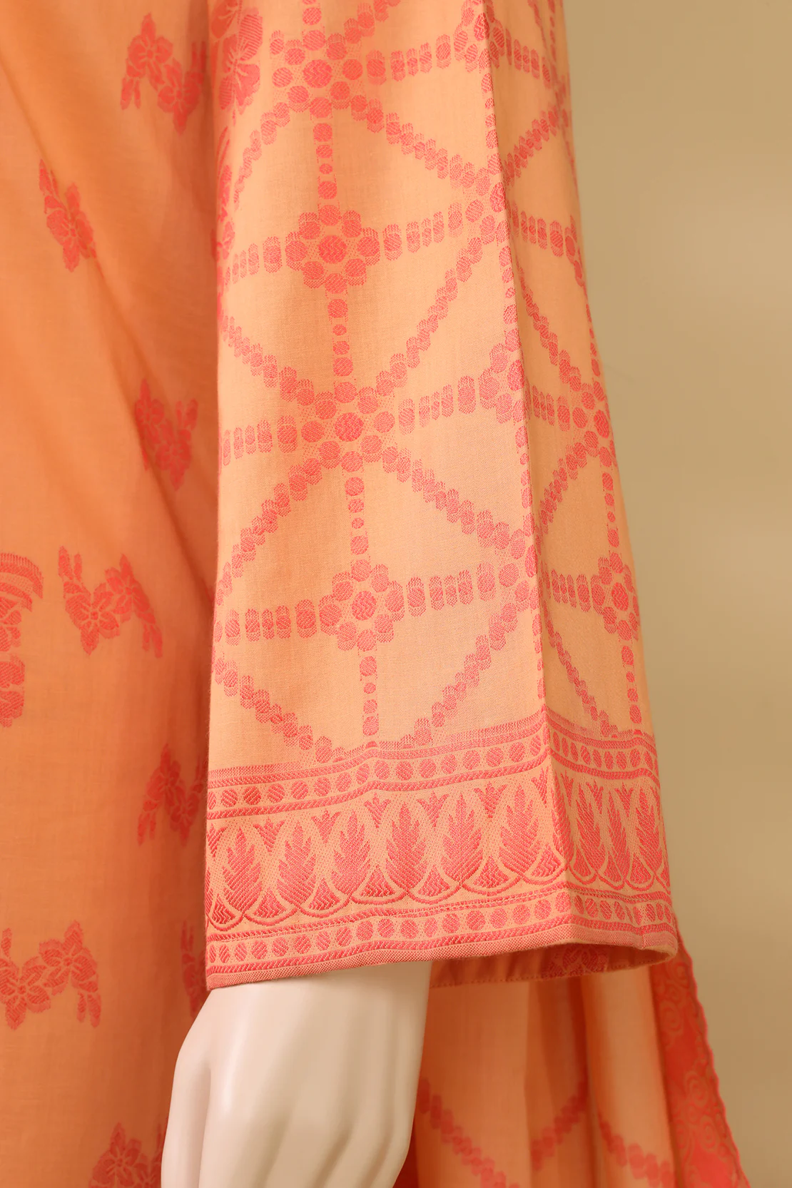 Unstitched Jacquard Cotton 3 Piece - Image 4
