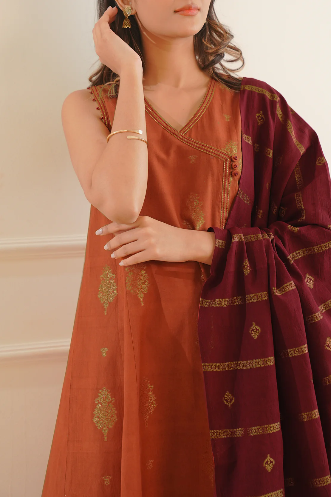 Unstitched Jacquard Cotton 3 Piece - Image 5