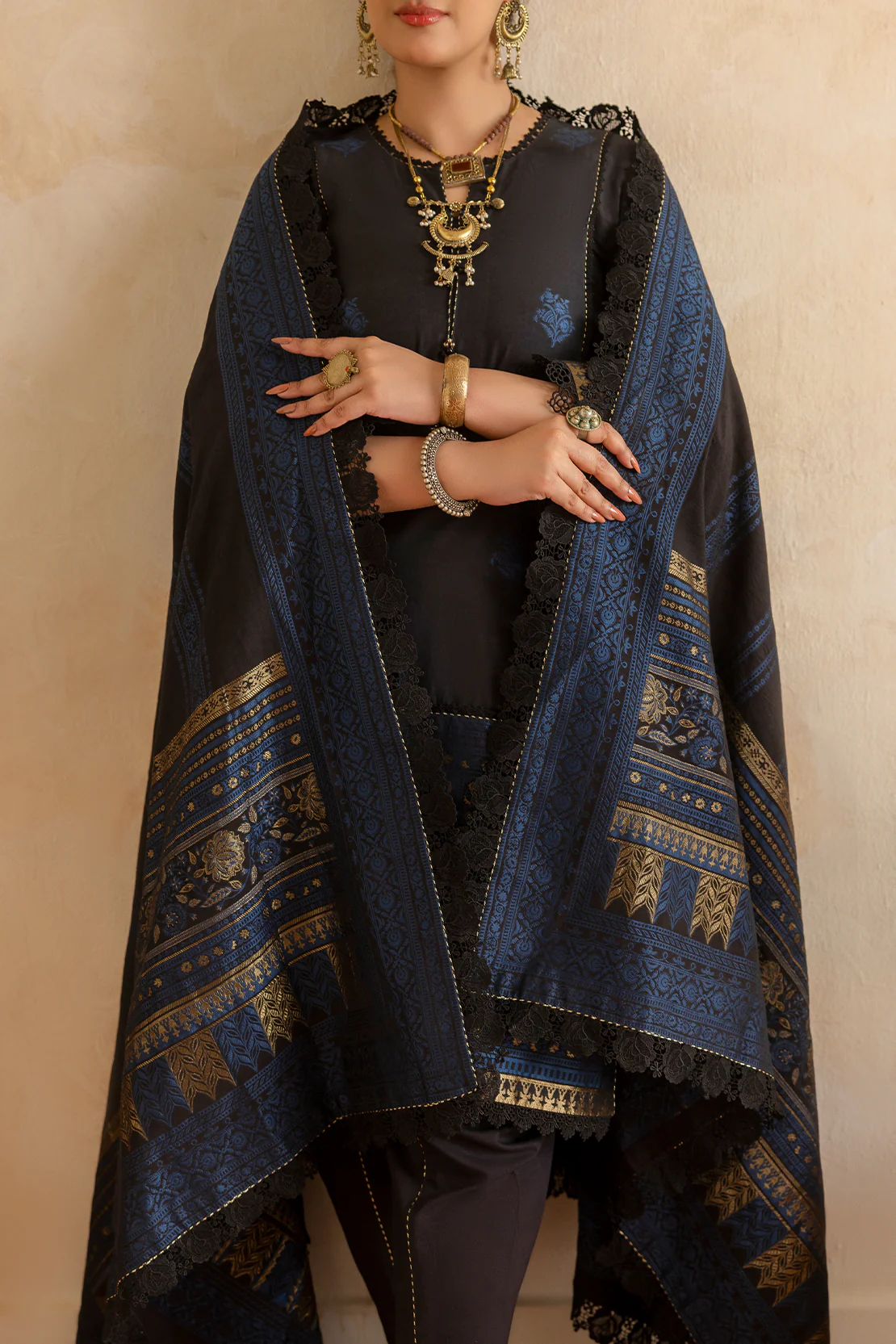 Unstitched Jacquard Cotton 3 Piece - Image 3