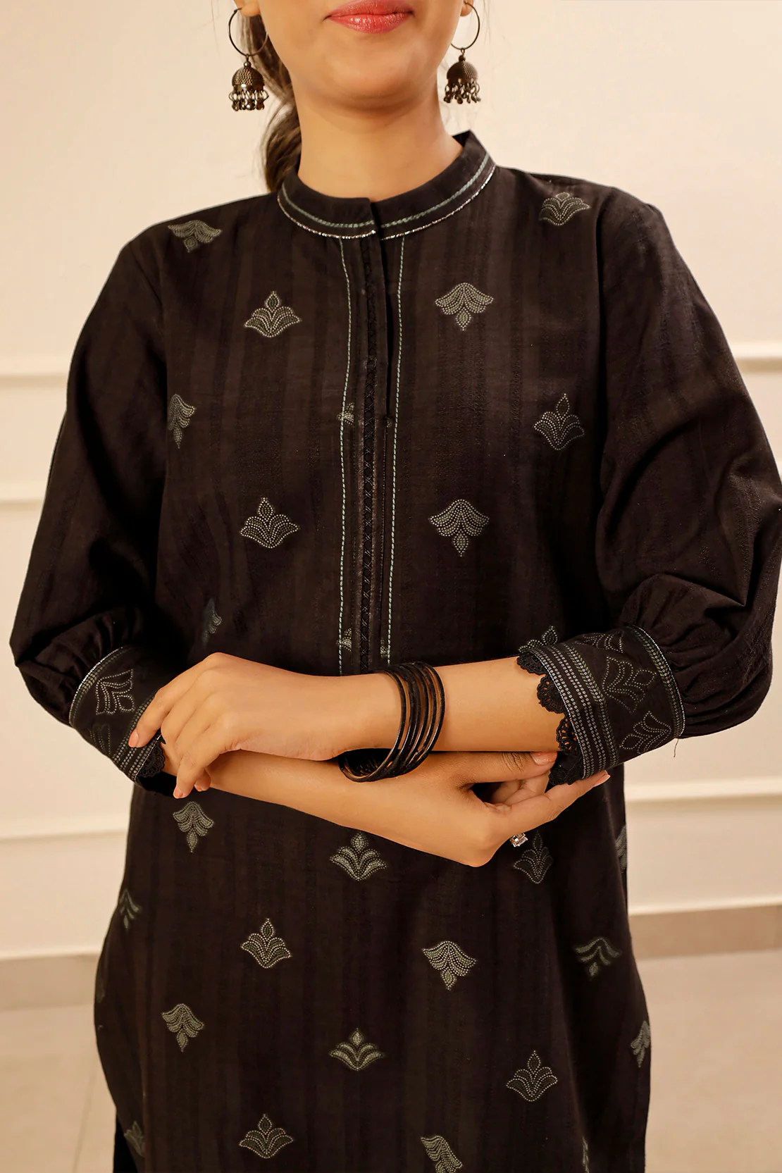 Unstitched Jacquard Cotton 3 Piece - Image 8
