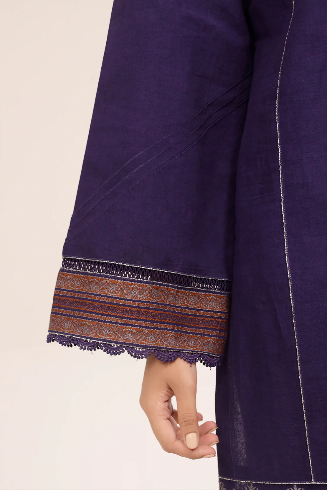 Unstitched Jacquard Cotton 3 Piece - Image 4